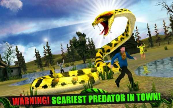 Angry Anaconda Attack 3D स्क्रीनशॉट 8