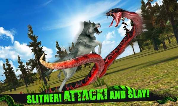 Angry Anaconda Attack 3D स्क्रीनशॉट 10