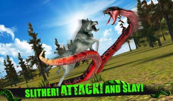 Angry Anaconda Attack 3D स्क्रीनशॉट 2