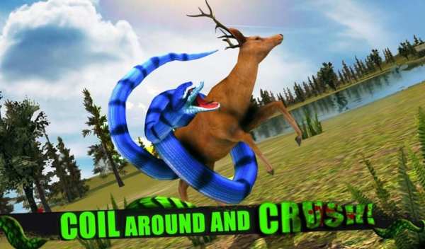 Angry Anaconda Attack 3D स्क्रीनशॉट 1