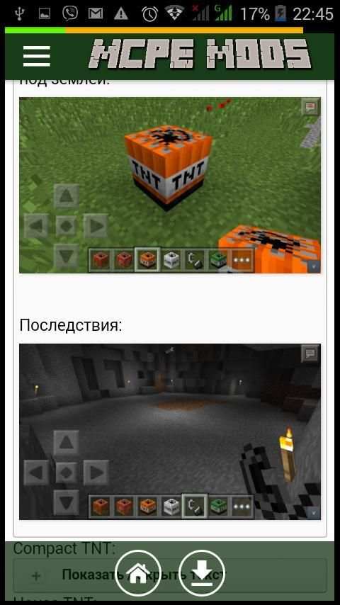 Mod bom untuk Minecraft PE screenshot 3