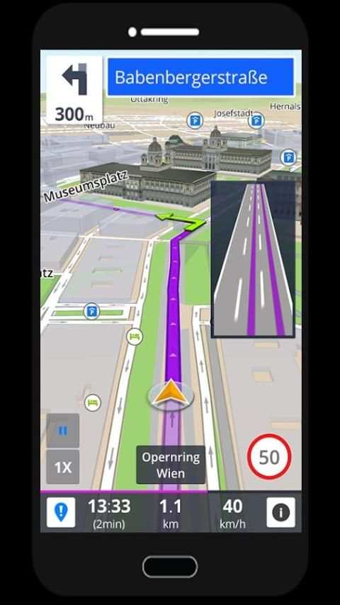 maps-navigation 3D screenshot 2