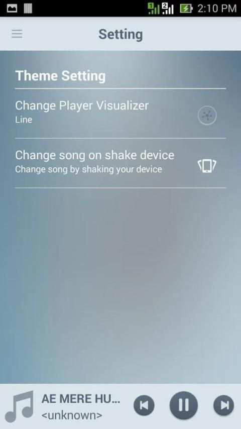 Music player HD स्क्रीनशॉट 6