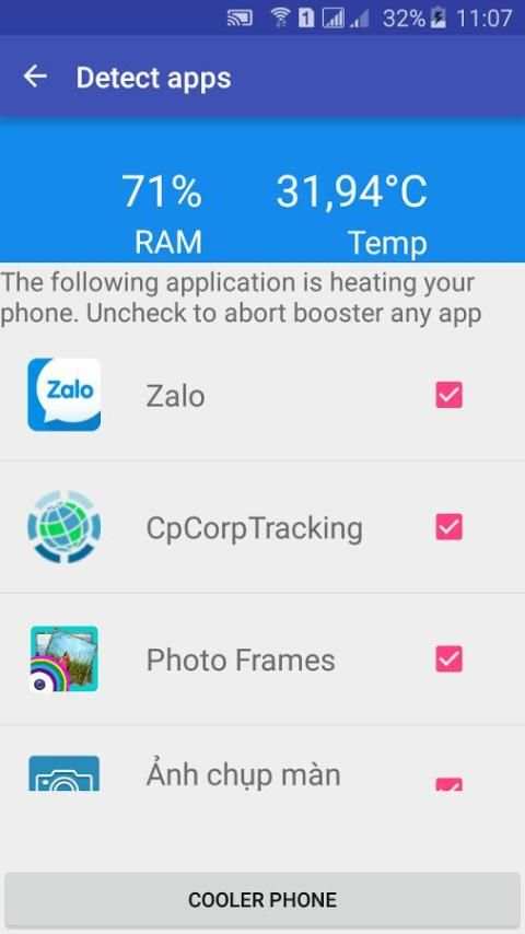 Cooler Phone,Temperature Phone скриншот 1