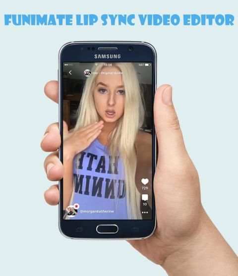 Funimate Lip Sync Video Editor स्क्रीनशॉट 3