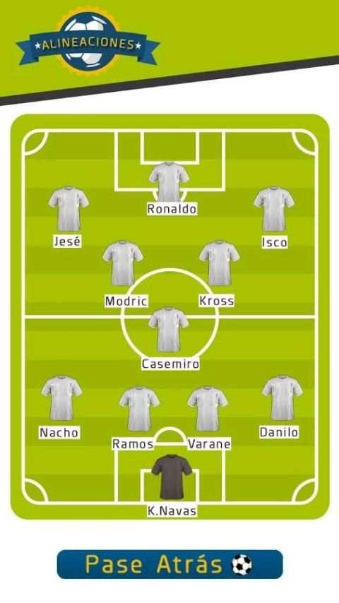 Comuniame Alineaciones Pro screenshot 1
