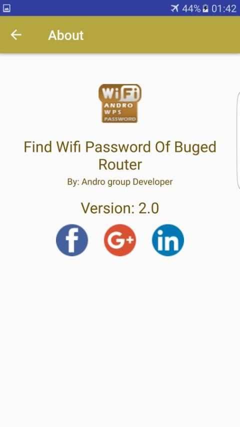 Find Wifi Password of Router 1 تصوير الشاشة