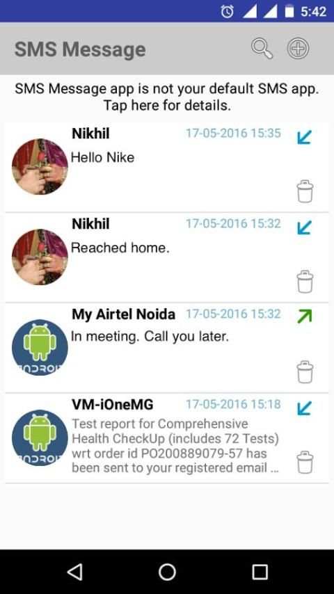 SMS Message 6 تصوير الشاشة