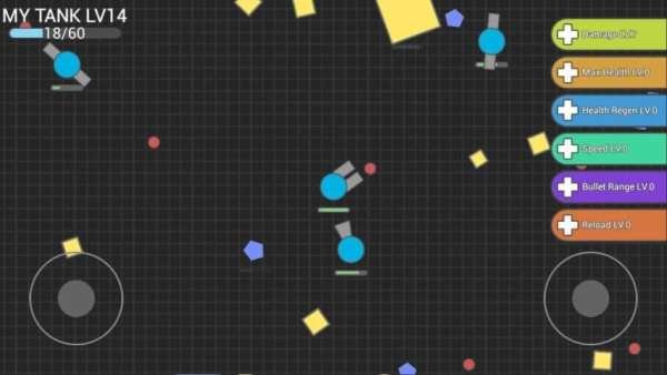 mini Tanks war - tank io screenshot 2