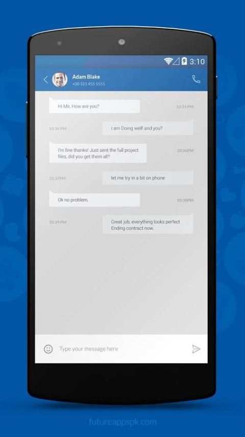 SMS manager screenshot 1