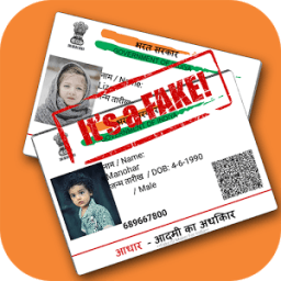 Fake Aadhar Card Maker иконка
