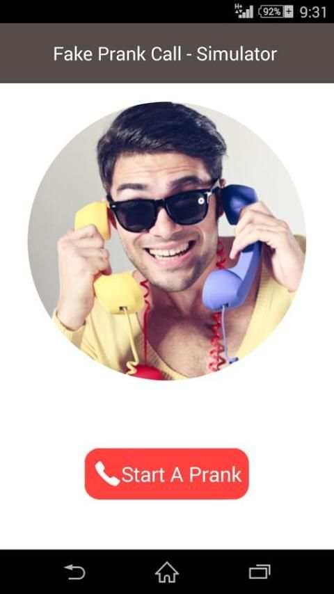 Fake Prank Call - Simulator स्क्रीनशॉट 1