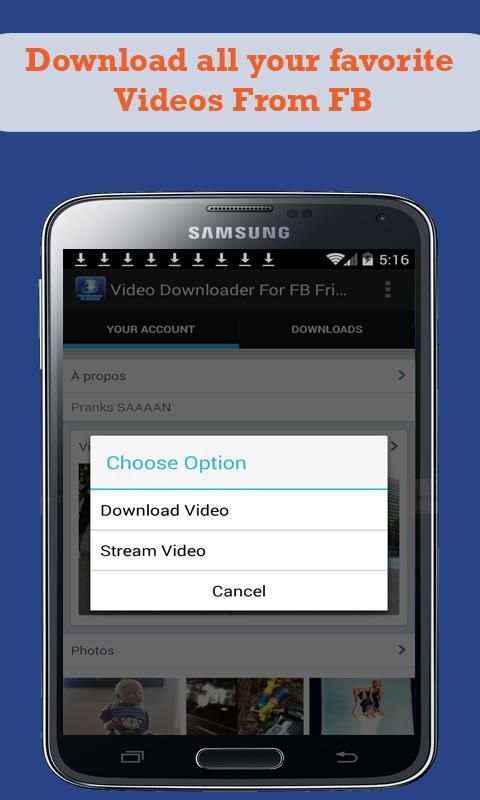 Video Downloader For Facebook screenshot 2