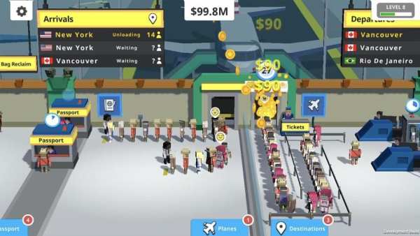 Idle Tap Airport स्क्रीनशॉट 4
