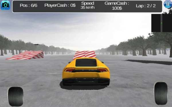 Snow Car Racing screenshot 5