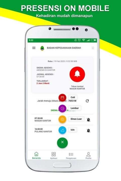 Kehadiran Mobile ( KMOB) screenshot 1