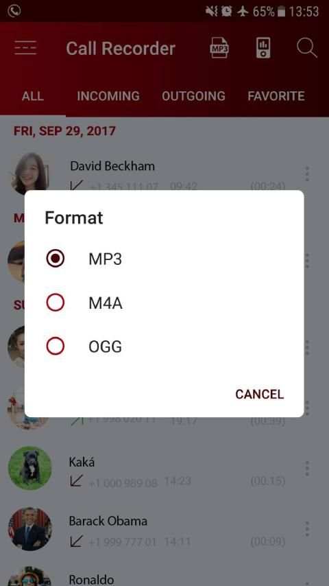 Call recorder automatic HD screenshot 2