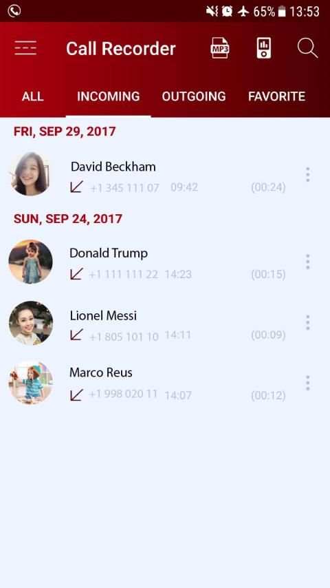 Call recorder automatic HD screenshot 12
