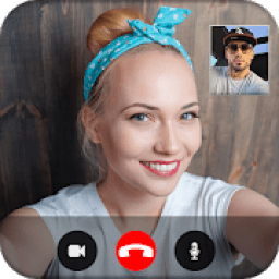 Fake Video Call : Girlfriend FakeTime prank आइकन