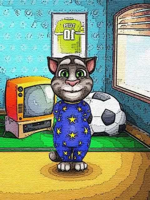 Cartoon Puzzle Cat screenshot 1