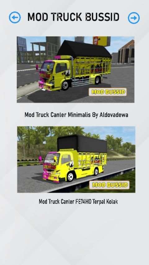 Mod Truck Bussid screenshot 4