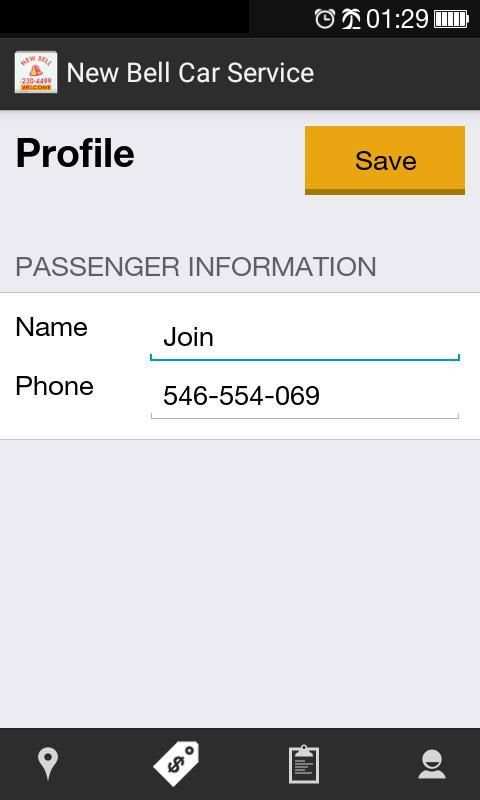 New Bell Car Service 1 تصوير الشاشة