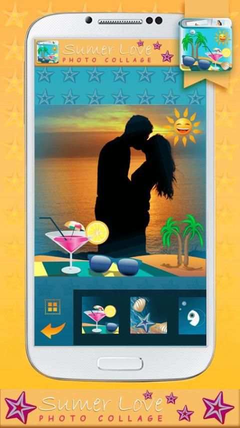 Cinta Musim Panas Foto Kolase screenshot 4
