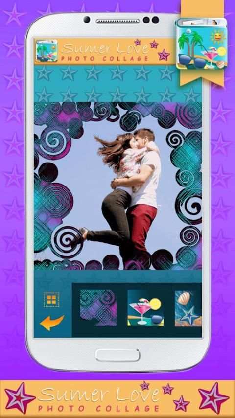 Cinta Musim Panas Foto Kolase screenshot 3