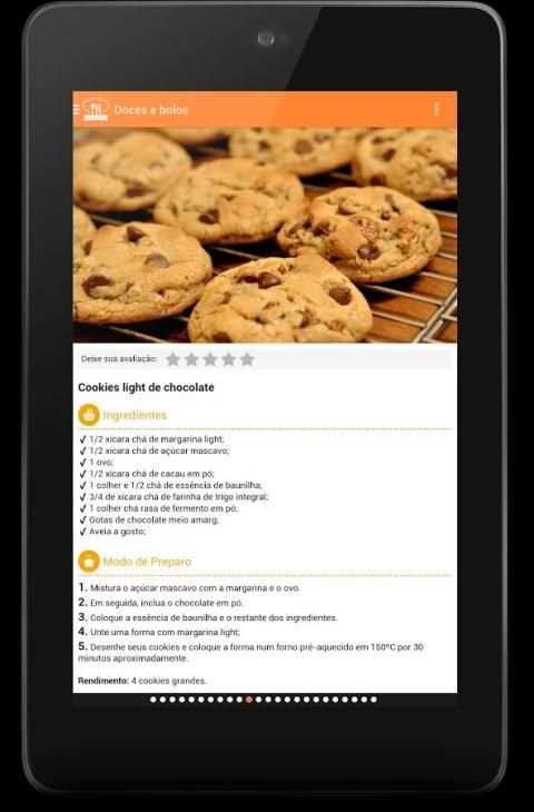 Receitas Light screenshot 1