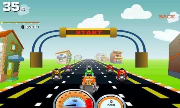 Highway Motor Racing screenshot 1