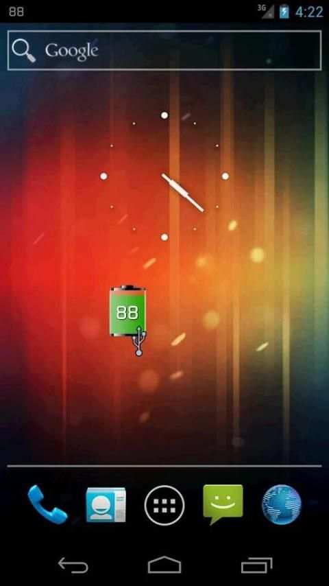 Tiny Battery Widget 8 تصوير الشاشة