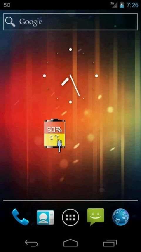 Tiny Battery Widget скриншот 4