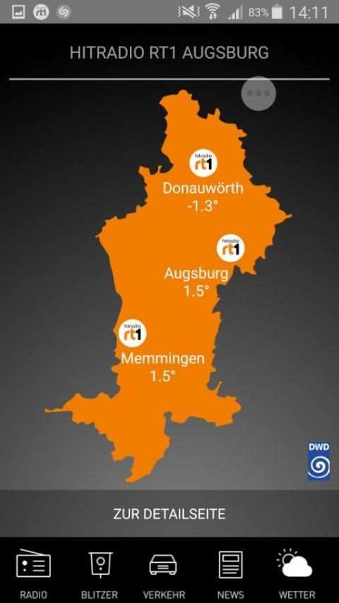 RT1 Radioplayer screenshot 3
