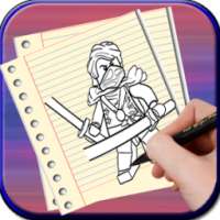 How to Draw Lego Ninjago on 9Apps