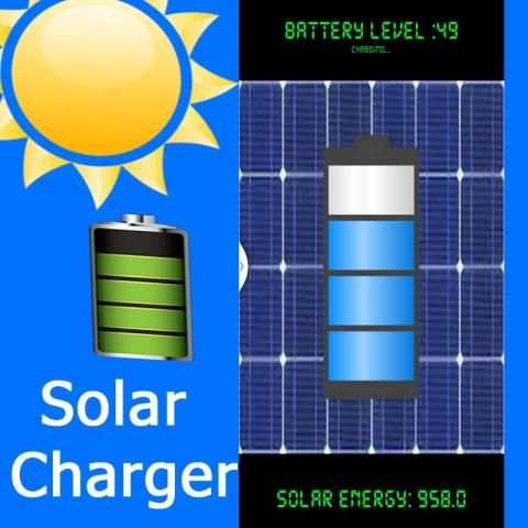 Solar Charger Android AppPrank 2 تصوير الشاشة