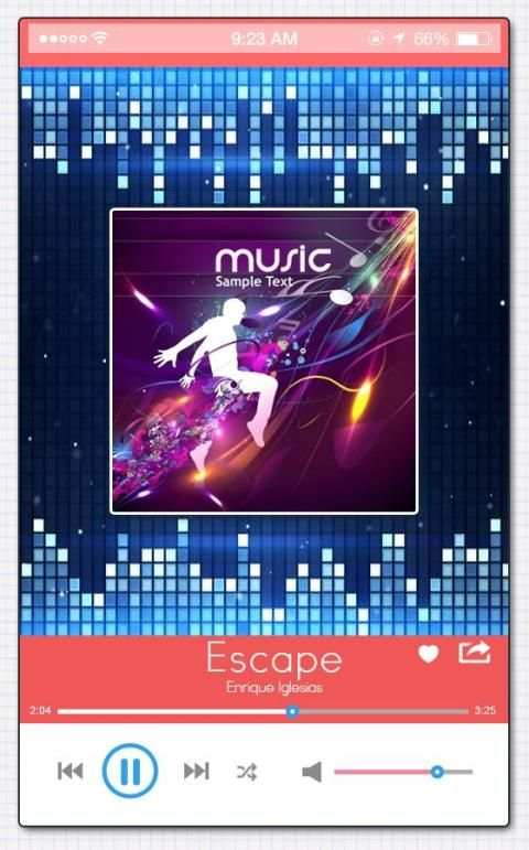 Music Player 5 تصوير الشاشة