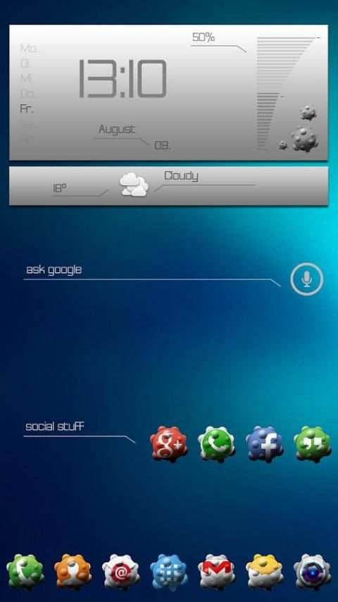 Atoms Icon theme screenshot 5