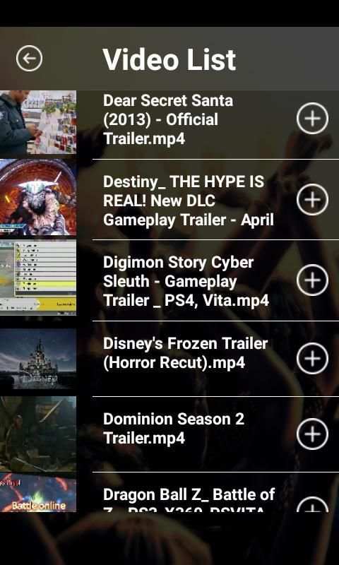 MP4/3GP/AVI HD Video PlayerPro 1 تصوير الشاشة