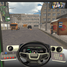 Город автобусов Водитель автоб иконка