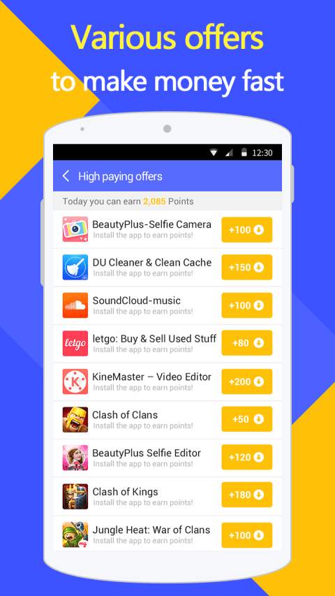 Make money-Earn gift cards स्क्रीनशॉट 2
