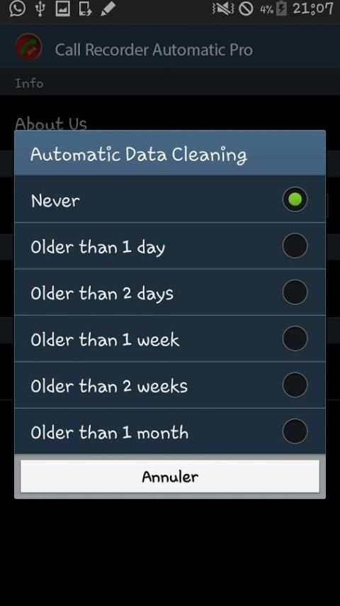 Call Recorder Automatic Pro स्क्रीनशॉट 1