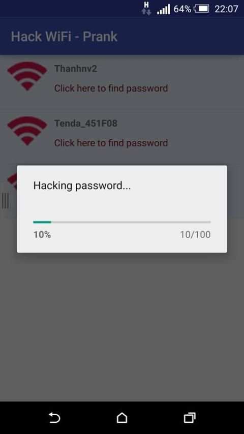 Hack WiFi - Prank screenshot 2