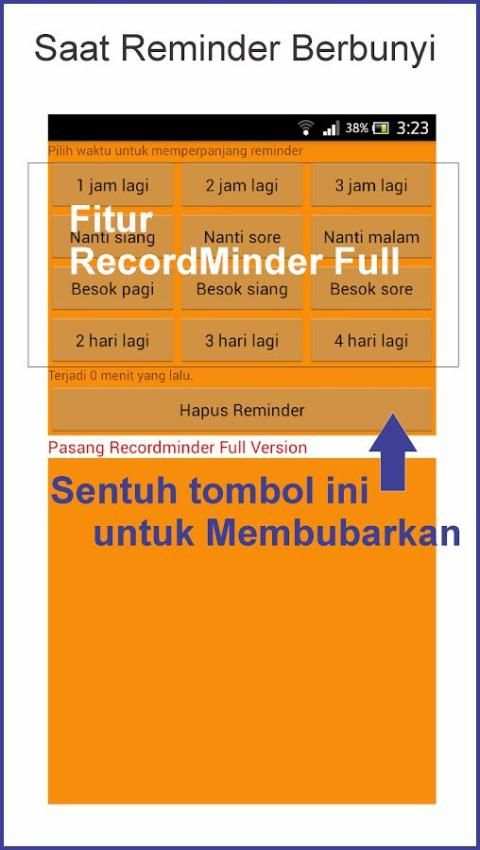 RecordMinder Lite 5 تصوير الشاشة