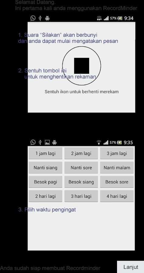 RecordMinder Lite 6 تصوير الشاشة