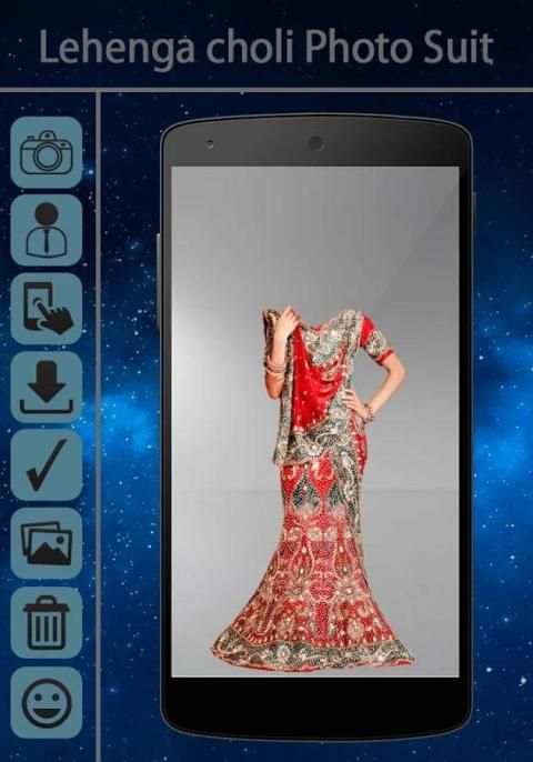 Lehenga choli Photo Suit स्क्रीनशॉट 4