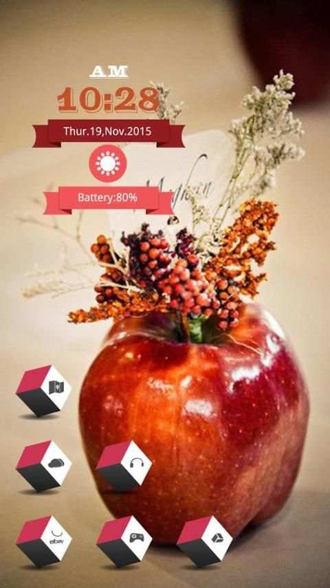 Red Apple of Thanksgiving Day screenshot 2