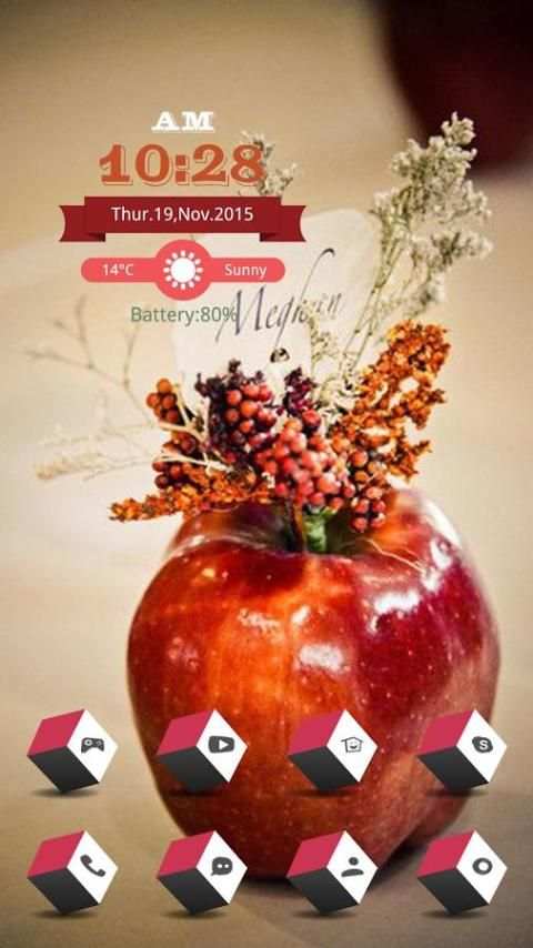 Red Apple of Thanksgiving Day screenshot 3