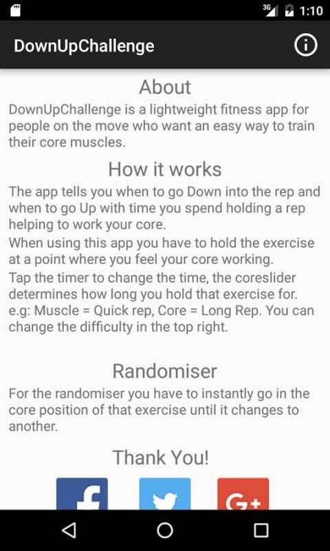 DownUp - Core Challenge скриншот 3
