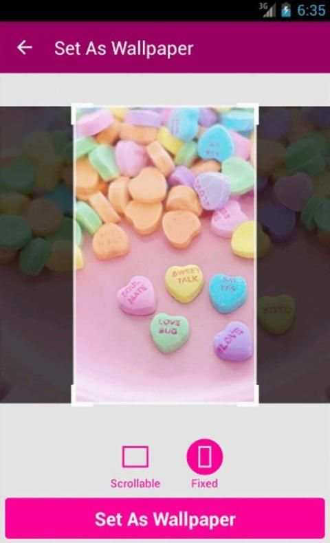 Girly Wallpapers MX 1 تصوير الشاشة