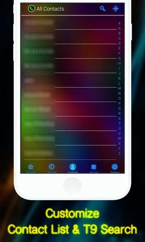 Neon Caller Screen + Dialer स्क्रीनशॉट 5